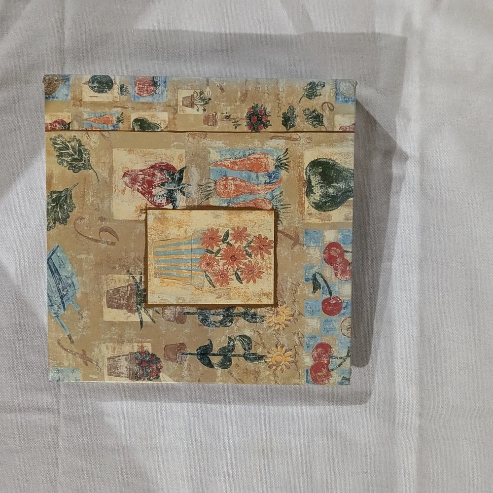 NEW Floral and Vegetable Print Journal/Planner